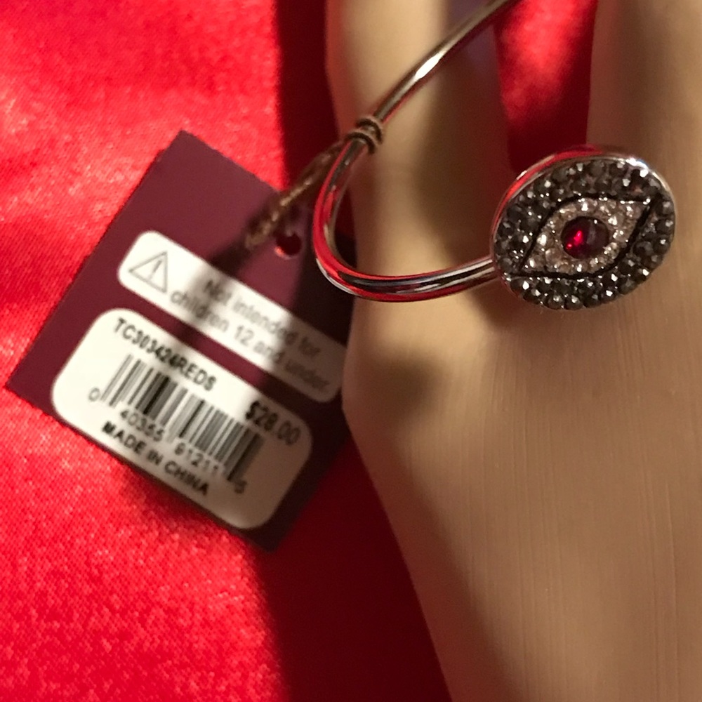 Theodora and Callum CZ Evil Eye Bracelet - Picture 2 of 2